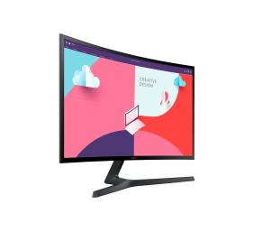 Samsung | Curved Monitor | LS27C366EAUXEN | 27 " | VA | FHD | 16:9 | 75 Hz | 4 ms | 1920 x 1080 | 250 cd/m² | HDMI ports quantity 1 | Black