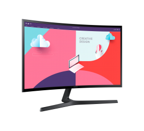 Samsung | Curved Monitor | LS27C366EAUXEN | 27 " | VA | FHD | 16:9 | 75 Hz | 4 ms | 1920 x 1080 | 250 cd/m² | HDMI ports quantity 1 | Black