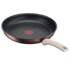 TEFAL | Frying Pan | G2540553 Eco-Respect | Frying | Diameter 26 cm | Suitable for induction hob | Fixed handle | Copper