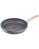 TEFAL | Frying Pan | G2660672 Natural Force | Frying | Diameter 28 cm | Suitable for induction hob | Fixed handle | Dark Grey