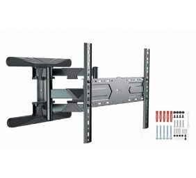 Gembird | Full-motion wall mount | WM-80ST-01 | Tilt, swivel, rotate | 40-80 " | Maximum weight (capacity) 50 kg | Black