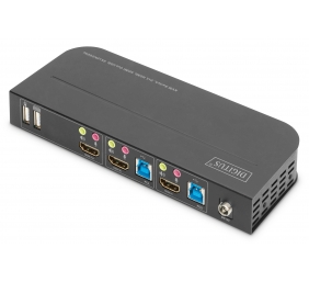 DIGITUS KVM Switch 2x1 HDMI HDMI Out USB