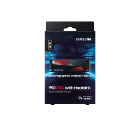 Samsung | 990 PRO with Heatsink | 4000 GB | SSD form factor M.2 2280 | Solid-state drive interface M.2 NVME | Read speed 7450 MB/s | Write speed 6900 MB/s