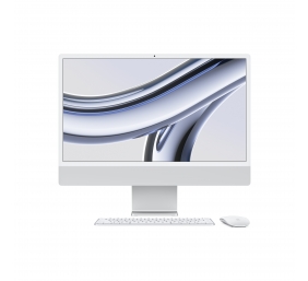 Apple iMac 24” 4.5K Retina, Apple  M3 8C CPU, 10C GPU/8GB/512GB SSD/Silver/SWE | Apple