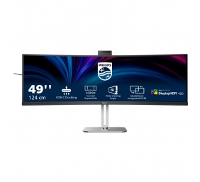 Philips | 49B2U5900CH/00 | 48.8 " | VA | 32:9 | 75 Hz | 4 ms | 5120 x 1440 pixels | 450 cd/m² | HDMI ports quantity 2