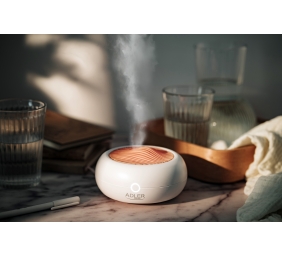 Adler | USB Ultrasonic aroma diffuser 3in1 | AD 7969 | Ultrasonic | Suitable for rooms up to 25 m² | White