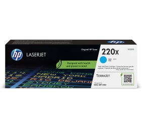 HP 220X (W2201X) Lazerinė kasetė, Žydra