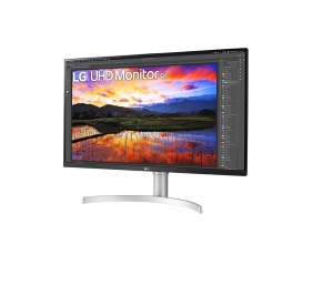 LG | Monitor | 32UN650P-W | 32 " | IPS | 16:9 | 60 Hz | 5 ms | 3840 x 2160 pixels | 350 cd/m² | HDMI ports quantity 2