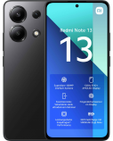 Xiaomi | Redmi | Note 13 | Midnight Black | 6.67 " | AMOLED | 1080 x 2400 pixels | Qualcomm SM6225 | Snapdragon 685 (6 nm) | Internal RAM 8 GB | 256 GB | Dual SIM | Nano-SIM | 4G | Main camera resolution 108+8+2 MP | Secondary camera resolution 16 MP | An