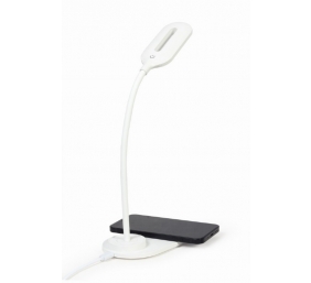 Gembird | Desk lamp with wireless charger | TA-WPC10-LED-01-W