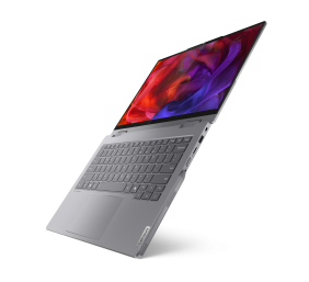 Lenovo | ThinkBook 14 2-in-1 | Luna Grey | 14 " | IPS | Touchscreen | WUXGA | 1920 x 1200 pixels | Intel Core U7 | 155U | 16 GB | SO-DIMM DDR5 | Solid-state drive capacity 512 GB | Intel Graphics | Windows 11 Pro | 802.11ax | Bluetooth version 5.3 | Keybo