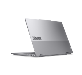 Lenovo | ThinkBook 14 2-in-1 | Luna Grey | 14 " | IPS | Touchscreen | WUXGA | 1920 x 1200 pixels | Intel Core U7 | 155U | 16 GB | SO-DIMM DDR5 | Solid-state drive capacity 512 GB | Intel Graphics | Windows 11 Pro | 802.11ax | Bluetooth version 5.3 | Keybo