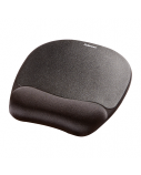 Fellowes | Mouse pad with wrist pillow | 202 x 235 x 25.4 mm | Black