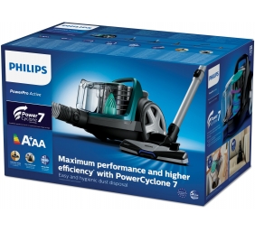 Philips | Vacuum cleaner | FC9555/09 | Bagless | Power 900 W | Dust capacity 1.5 L | Green