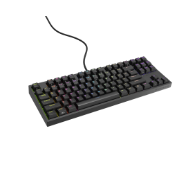 Genesis | Mechanical Gaming Keyboard | THOR 404 TKL RGB | Black | Mechanical Gaming Keyboard | Wired | US | USB Type-A | 1005 g | Kailh Box Brown V2