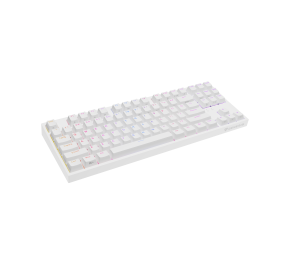 Genesis | Mechanical Gaming Keyboard | THOR 404 TKL RGB | White | Mechanical Gaming Keyboard | Wired | US | USB Type-A | 1005 g | Kailh Box Brown V2