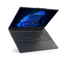 Lenovo | ThinkPad E16 | Black | 16 " | IPS | WUXGA | 1920 x 1200 pixels | Anti-glare | Intel Core U5 | 125U | 16 GB | SO-DIMM DDR5 | Solid-state drive capacity 512 GB | Intel Graphics | Windows 11 Pro | 802.11ax | Bluetooth version 5.3 | Keyboard language