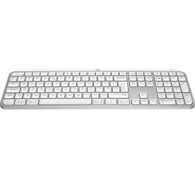 Logitech MX Keys S Belaidė klaviatūra, RF Wireless+Bluetooth, Illuminated, US Int, Pale Gray