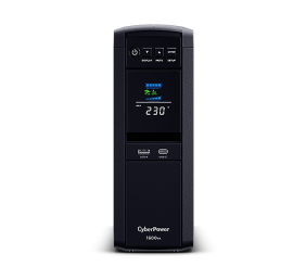 CyberPower | Backup UPS Systems | CP1600EPFCLCD | 1600 VA | 1000 W