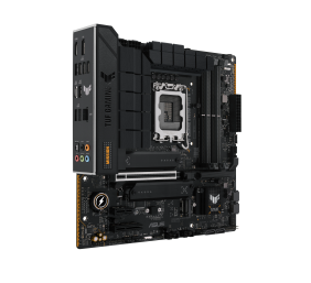 ASUS TUF GAMING B760M-PLUS II | Asus | Processor family Intel B760 | Processor socket 1 x LGA1700 Socket | 4 DIMM slots - DDR5, non-ECC, on-die ECC, unbuffered | Supported hard disk drive interfaces SATA-600 (RAID), 3 x M.2 | Number of SATA connectors 4