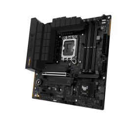 ASUS TUF GAMING B760M-PLUS II | Asus | Processor family Intel B760 | Processor socket 1 x LGA1700 Socket | 4 DIMM slots - DDR5, non-ECC, on-die ECC, unbuffered | Supported hard disk drive interfaces SATA-600 (RAID), 3 x M.2 | Number of SATA connectors 4