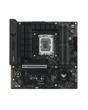 ASUS TUF GAMING B760M-PLUS II | Asus | Processor family Intel B760 | Processor socket 1 x LGA1700 Socket | 4 DIMM slots - DDR5, non-ECC, on-die ECC, unbuffered | Supported hard disk drive interfaces SATA-600 (RAID), 3 x M.2 | Number of SATA connectors 4