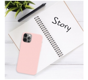 Fixed | Story | Back cover | Samsung | Galaxy A55 5G | Rubberized | Pink