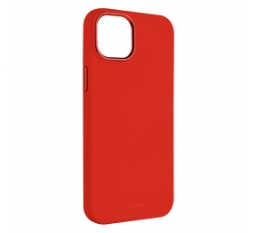 Fixed | MagFlow | Back cover | Apple | iPhone 15 | Liquid silicon | Red