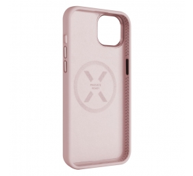 Fixed | MagFlow | Back cover | Apple | iPhone 15 | Liquid silicon | Pink