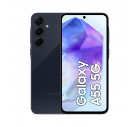 Samsung | Galaxy | A55 A556 | Navy | 6.6 " | Super AMOLED | 1080 x 2340 pixels | Exynos | 1480 (4 nm) | Internal RAM 8 GB | 128 GB | microSDXC | Dual SIM | Nano-SIM, eSIM | 4G | 5G | Main camera 50+12+5 MP | Secondary camera 32 MP | Android | 14 | 5000 mA