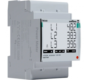 Wallbox Power Meter (3 phase up to 65A/PRO380Mod/Inepro) | MTR-3P-65A-IN