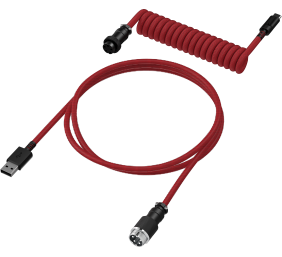 HP HyperX USB-C Coiled Cable Red-Black