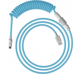 HP HyperX USB-C Coiled Cable Light Blue