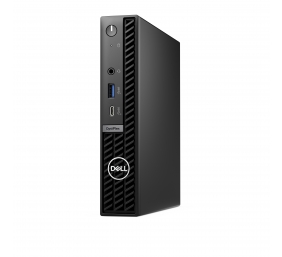 Dell OptiPlex 7020 Micro Kompiuteris i3-14100T 8GB 512GB SSD Intel UHD W11Pro, Juoda