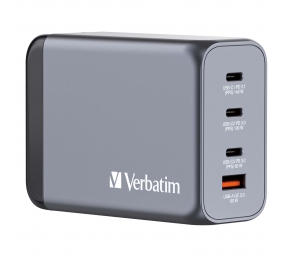 VERBATIM Charger GNC-240 GaN with 4 Port