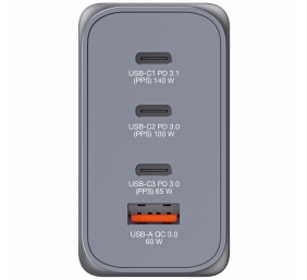 VERBATIM Charger GNC-240 GaN with 4 Port