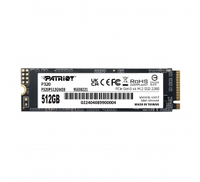 PATRIOT P320 512GB M.2 2280 PCIE SSD