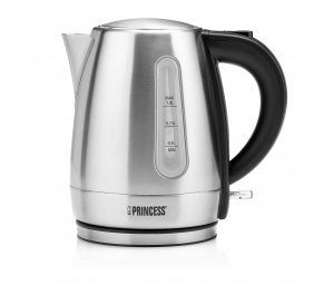 Princess Kettle | 236023 | Electric | 2200 W | 1 L | Stainless Steel | 360° rotational base | Silver