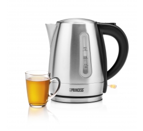 Princess Kettle | 236023 | Electric | 2200 W | 1 L | Stainless Steel | 360° rotational base | Silver