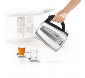 Princess Kettle | 236023 | Electric | 2200 W | 1 L | Stainless Steel | 360° rotational base | Silver