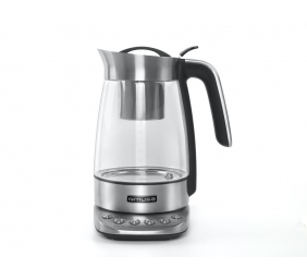 Muse MS-320T | Tea Kettle | 2200 W | 1.2 L | Stainless steel | 360° rotational base | Stainless steel/Black