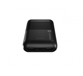 Natec | Power Bank | Trevi Compact | 10000 mAh | 1 x USB-C, 2 x USB A, 1x Micro USB | Black