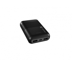 Natec | Power Bank | Trevi Compact | 10000 mAh | 1 x USB-C, 2 x USB A, 1x Micro USB | Black