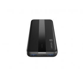 Natec | Power Bank | Trevi Slim Q | 10000 mAh | 1 x USB-C, 2 x USB A, 1x Micro USB | Black