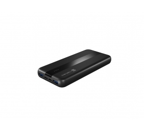 Natec | Power Bank | Trevi Slim Q | 10000 mAh | 1 x USB-C, 2 x USB A, 1x Micro USB | Black