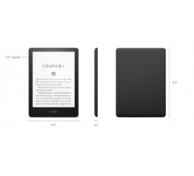 Amazon Kindle Paperwhite Elektroninė skaityklė 6.8'', 16GB, 11th Gen, Black