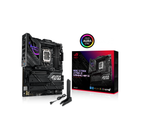 Asus | ROG STRIX Z790-E GAMING WIFI II | Processor family Intel | Processor socket LGA1700 | DDR5 DIMM | Supported hard disk drive interfaces SATA, M.2 | Number of SATA connectors 4