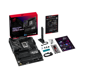 Asus | ROG STRIX Z790-E GAMING WIFI II | Processor family Intel | Processor socket LGA1700 | DDR5 DIMM | Supported hard disk drive interfaces SATA, M.2 | Number of SATA connectors 4