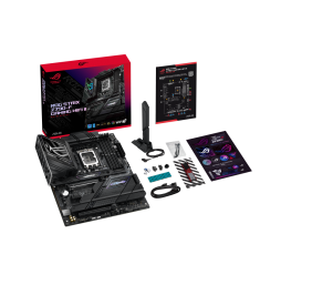 Asus | ROG STRIX Z790-F GAMING WIFI II | Processor family Intel | Processor socket LGA1700 | DDR5 | Supported hard disk drive interfaces SATA, M.2 | Number of SATA connectors 4