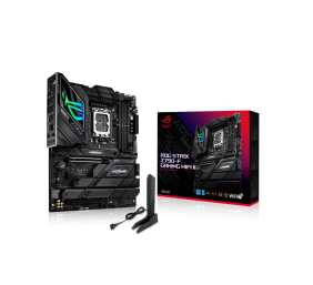 Asus | ROG STRIX Z790-F GAMING WIFI II | Processor family Intel | Processor socket LGA1700 | DDR5 | Supported hard disk drive interfaces SATA, M.2 | Number of SATA connectors 4